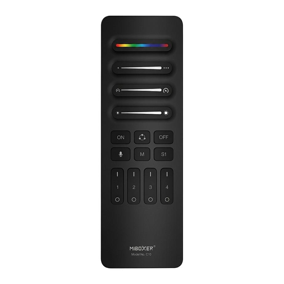 Pixel LED Fernbedienung SPI - Pixel 2,4GHz (RGB/RGB-W/RGB+CCT) 4 Zonen 4 Szenen *Milight/Miboxer* (b) Beleuchtung