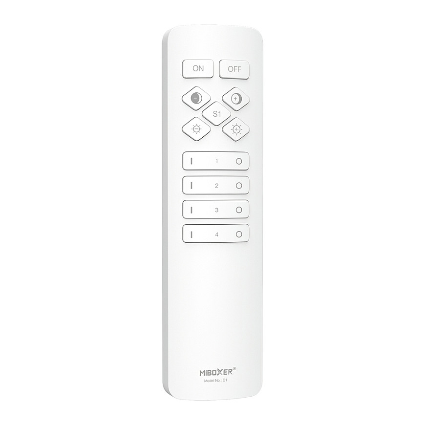 LED Fernbedienung 2,4GHz 4 Zonen dual white (CCT) *Milight/Miboxer* (w) Beleuchtung