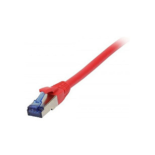 Synergy21 Patchkabel RJ45, CAT6A 500Mhz, 2m, rot, S-STP(S/FTP), TPE/LSZH(Superflex), AWG26, Netzwerk