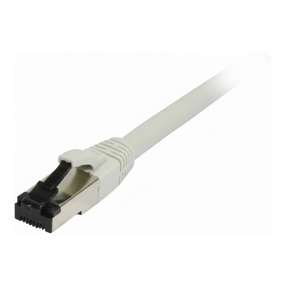 Synergy21 Patchkabel RJ45, CAT8.1 2000Mhz, 0,5m, weiss, S-STP(S/FTP), TPE/LSZH(SuperFlex), AWG26, Netzwerk