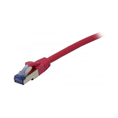 Synergy21 Patchkabel RJ45, CAT6A 500Mhz, 1,5m, pink, S-STP(S/FTP), Komponent getestet(GHMT certified), AWG26, Netzwerk