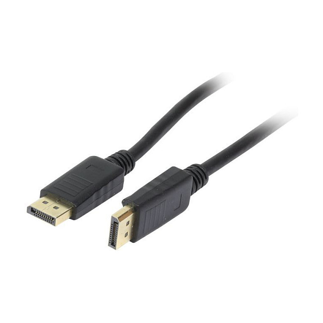Synergy21 Kabel Video DisplayPort 1.2, ST/ST, 1,0m, Ultra HD 4k*2k 3840*2160@60hz 4:4:4, 8 Bit, CCS Display