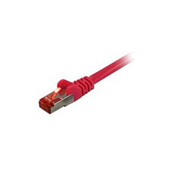 Synergy21 Patchkabel RJ45, CAT6 250Mhz, 25m magenta, S-STP(S/FTP), LSZH Netzwerk