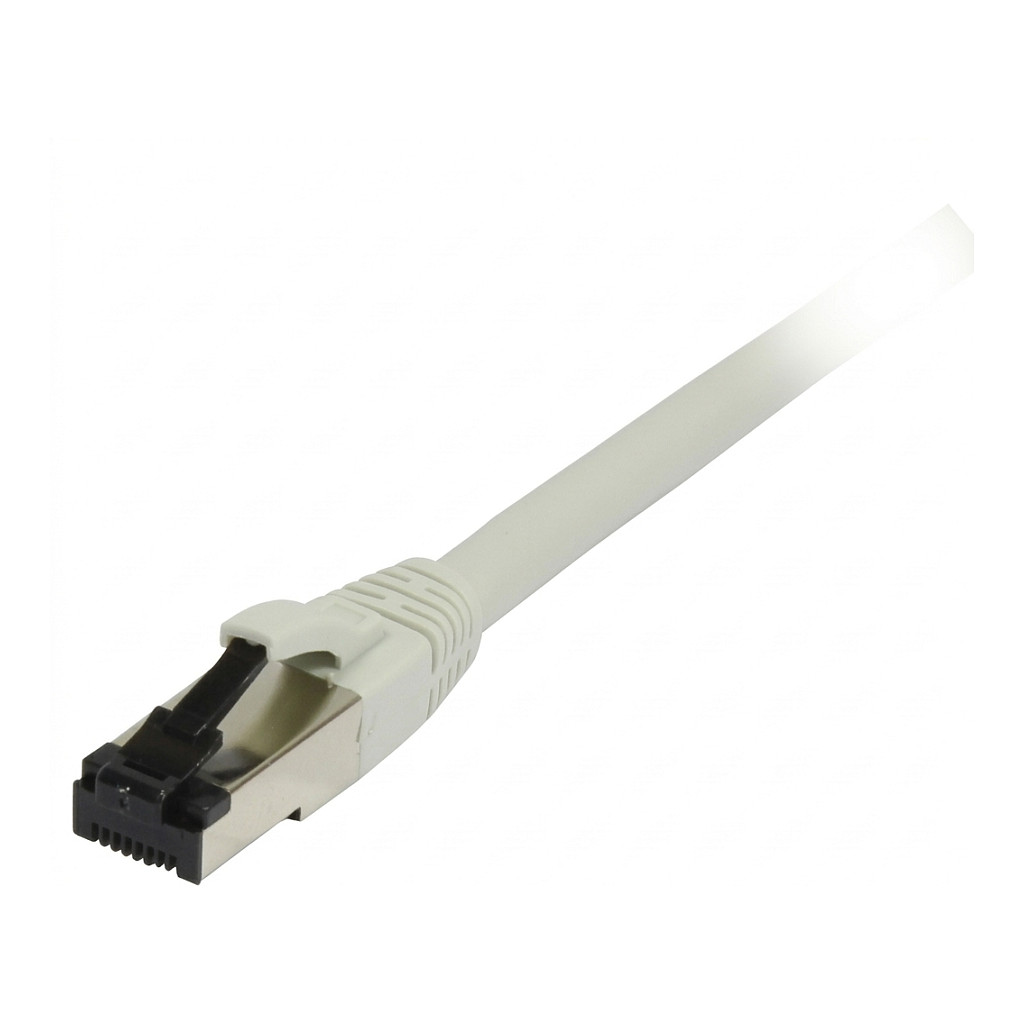 Synergy21 Patchkabel RJ45, CAT8.1 2000Mhz, 1,5m, grau, S-STP(S/FTP), TPE/LSZH(SuperFlex), AWG26, Netzwerk