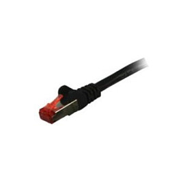 Synergy21 Patchkabel RJ45, CAT6 250Mhz, 25m schwarz, S-STP(S/FTP), LSZH