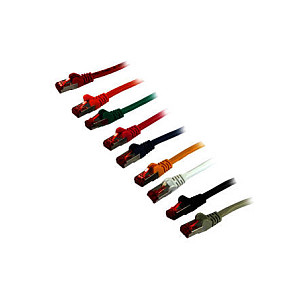Synergy21 Patchkabel RJ45, CAT6 250Mhz, 2m weiss, S-STP(S/FTP), TPE/LSZH(Superflex) Netzwerk