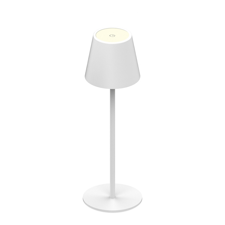 Synergy 21 LED Tischleuchte Akku, outdoor IP54, Touch Switch dimmbar, weiss Beleuchtung