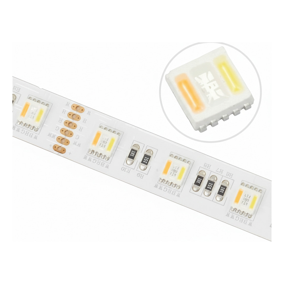 Synergy 21 LED Flex Strip 5050 - 30 RGB pixel DC12V SM1703IP20 Beleuchtung