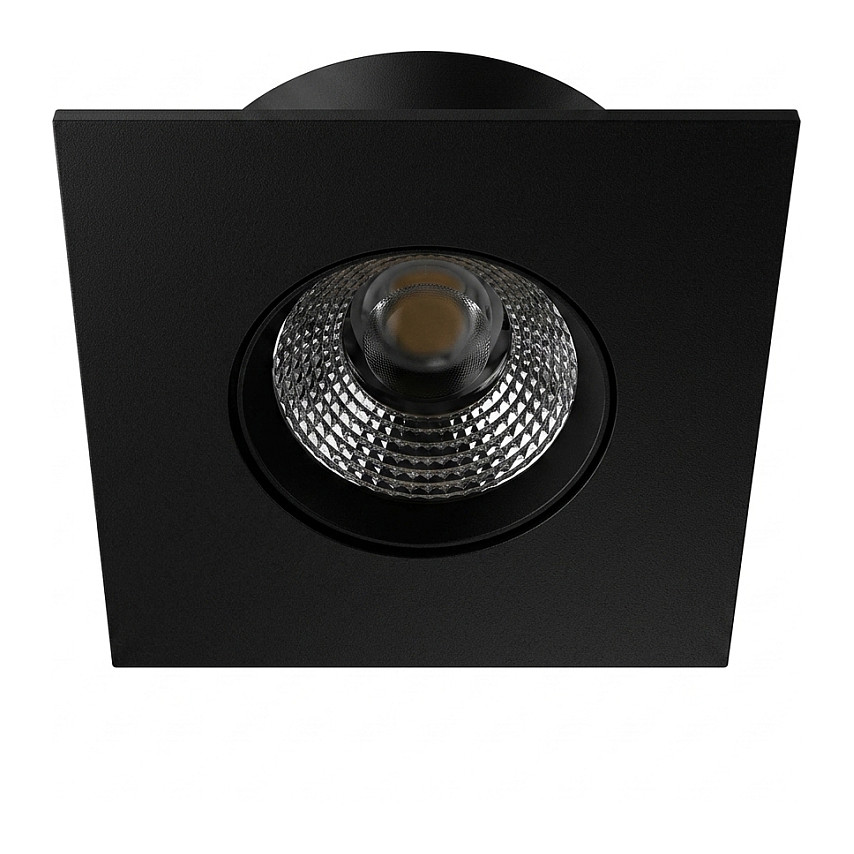 Synergy 21 LED Deckeneinbauspot Helios schwarz, quadratisch, warmweiß Beleuchtung