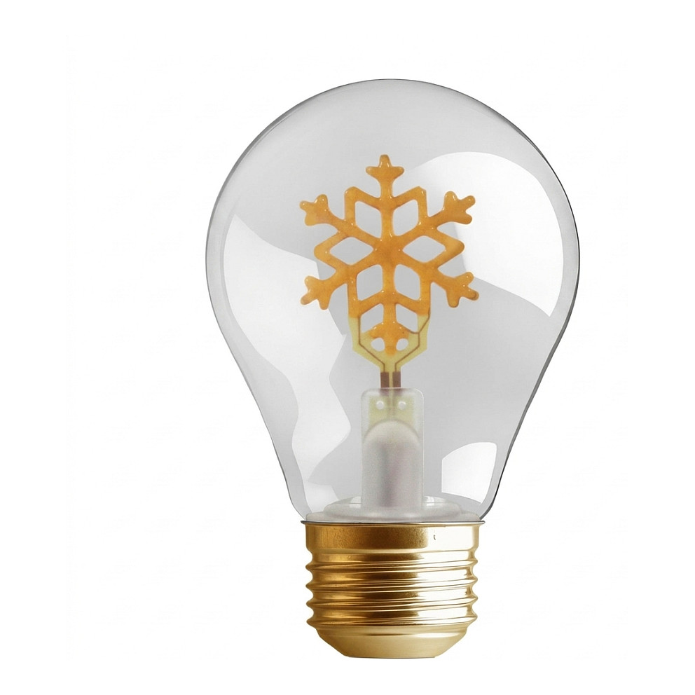 Synergy 21 LED Retrofit E40 Deko Bulb XMAS Schneeflocke Aufladbar Beleuchtung