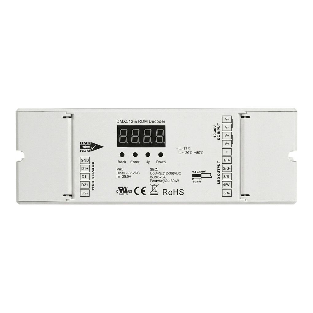 Synergy 21 LED Controller DMX 512 4*5A 16bit Beleuchtung