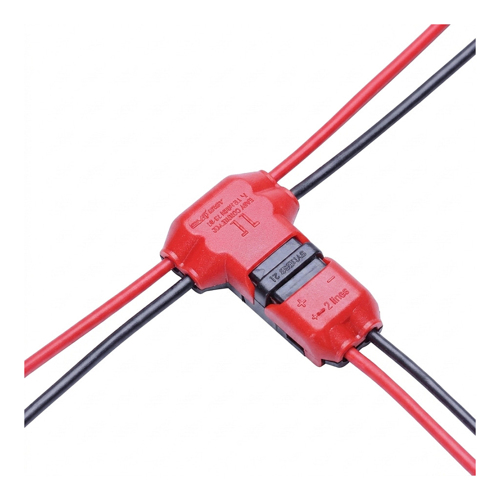 Synergy 21 LED FLEX Strip zub. Easy Connect T shape for 2 line red Beleuchtung