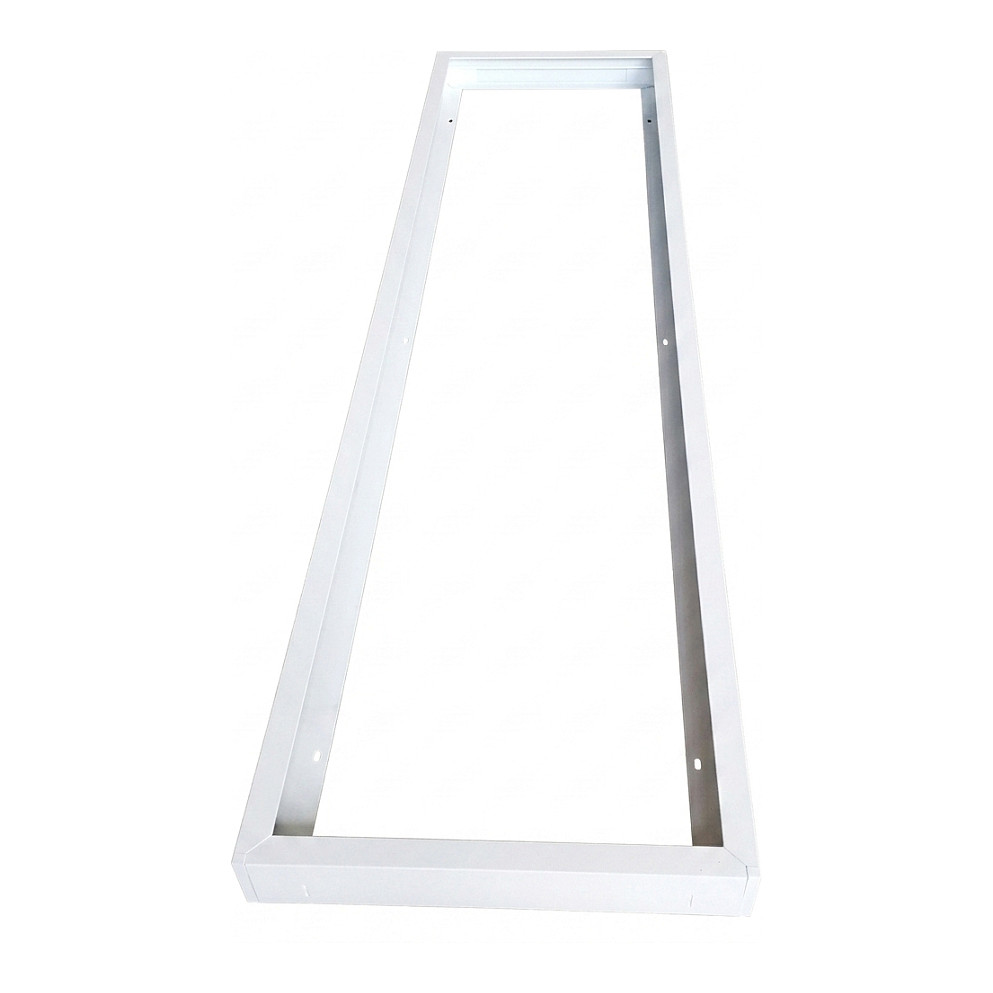 Synergy 21 LED light panel zub Montage Aufputzrahmen 300*1200 weiss *ohne Schrauben* Beleuchtung