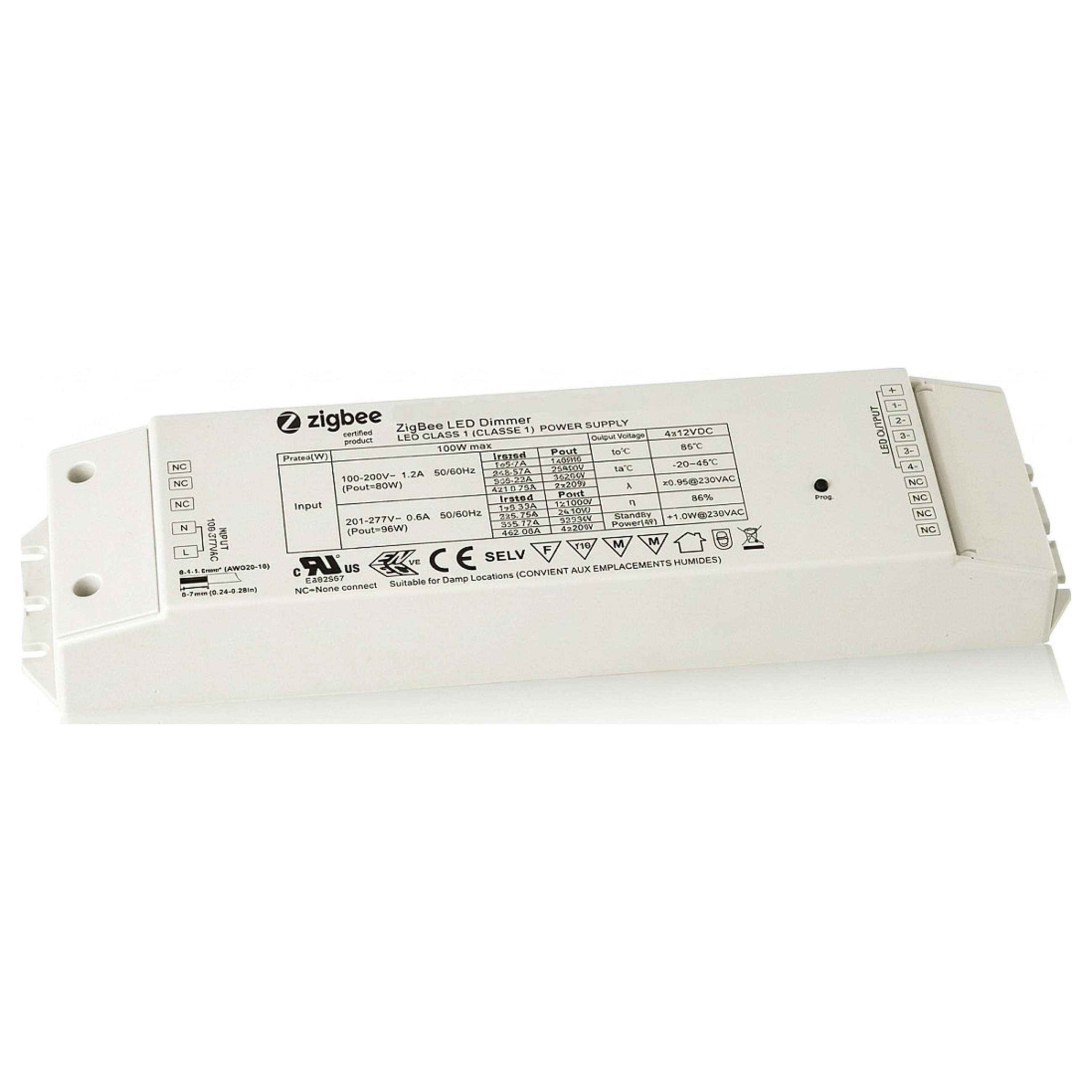 Synergy 21 LED Serie EOS 10 ZigBee CV Controller+Netzteil 4-Kanal 100W RGB-W 24V Beleuchtung