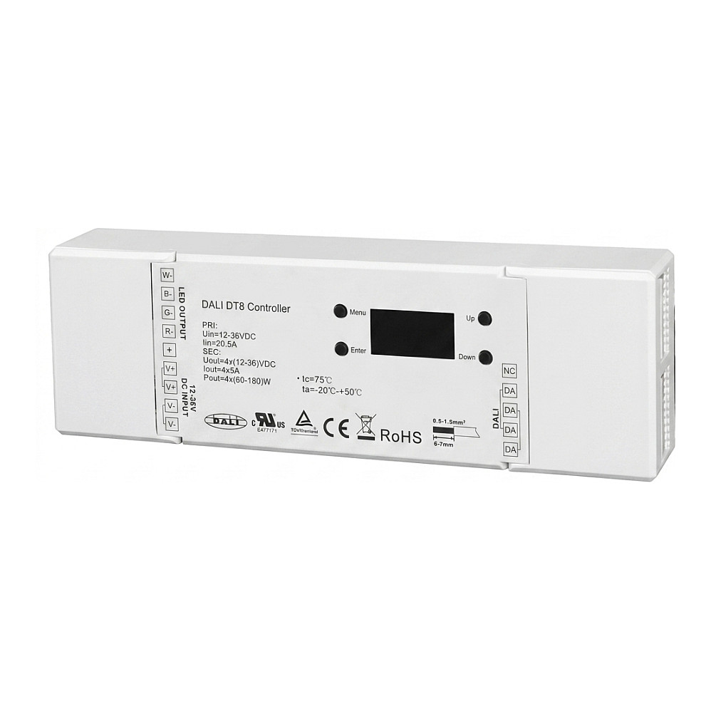 Synergy 21 LED Serie EOS 07 DALI Controller DT8 RGB/W OLED Controller Beleuchtung
