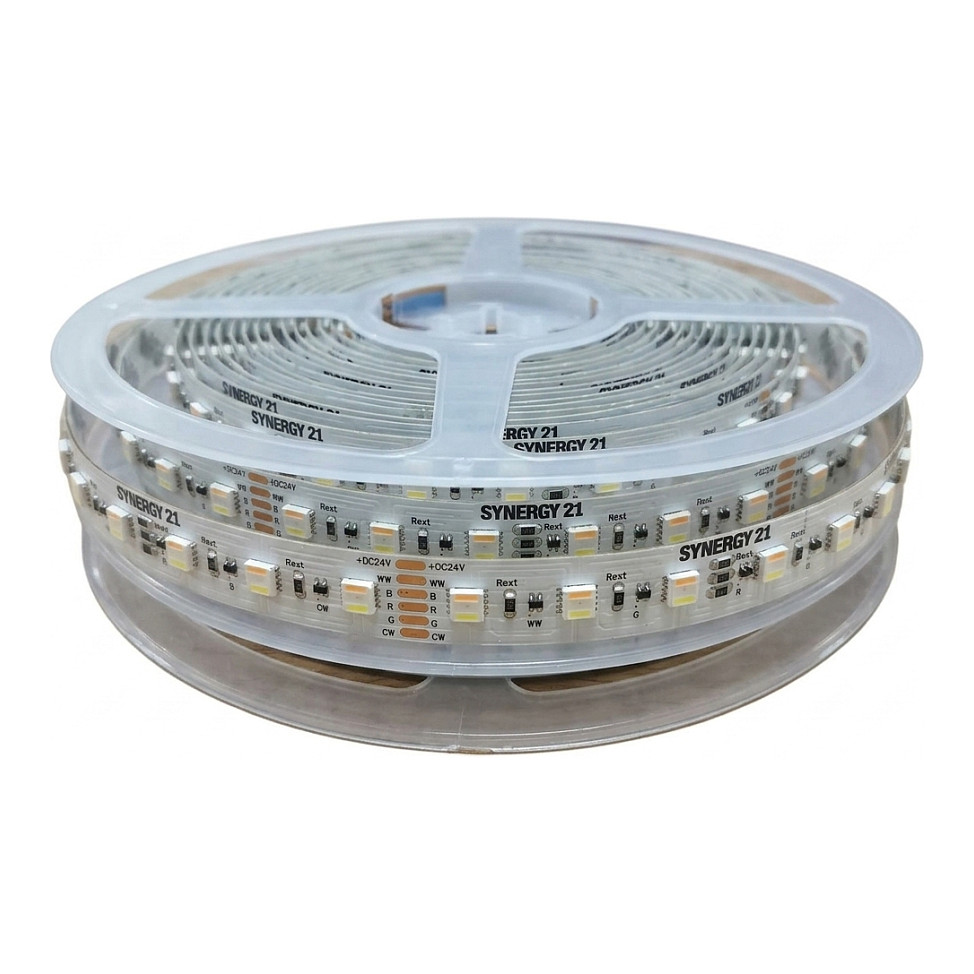 Synergy 21 LED Flex Strip 5050 - 60 RGB DC24V + RGB-WW (RGB-CCT) one chip ULS 10m LP IP20 Beleuchtung