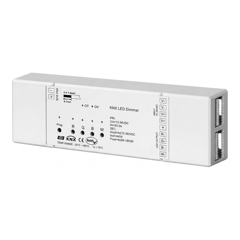 Synergy 21 LED Serie EOS 08 KNX Controller Dimmer 4*5A + dynamic color effects Beleuchtung