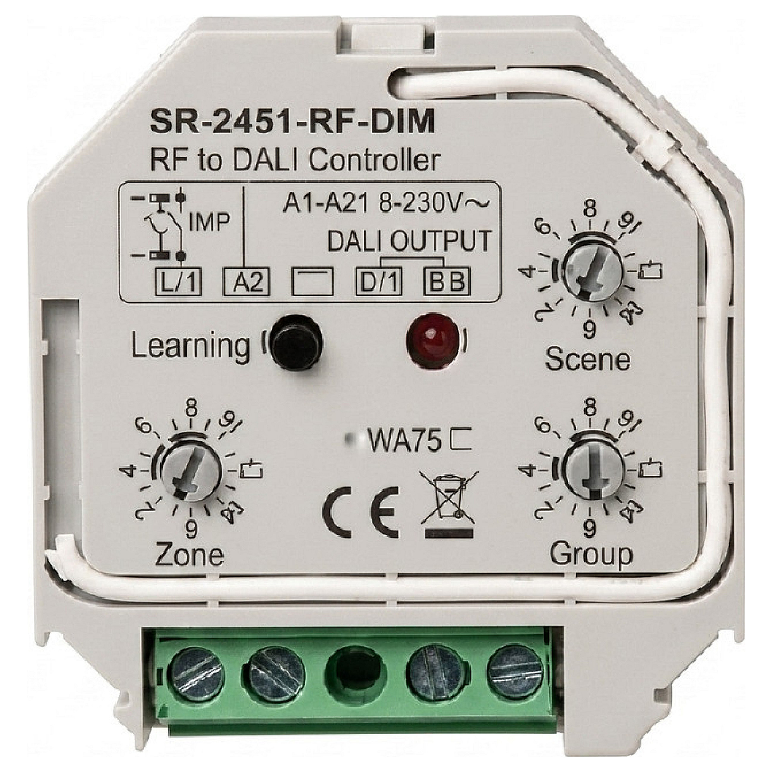 Synergy 21 LED Serie EOS 07 DALI Controller DT8 RGB-W multi zones Beleuchtung