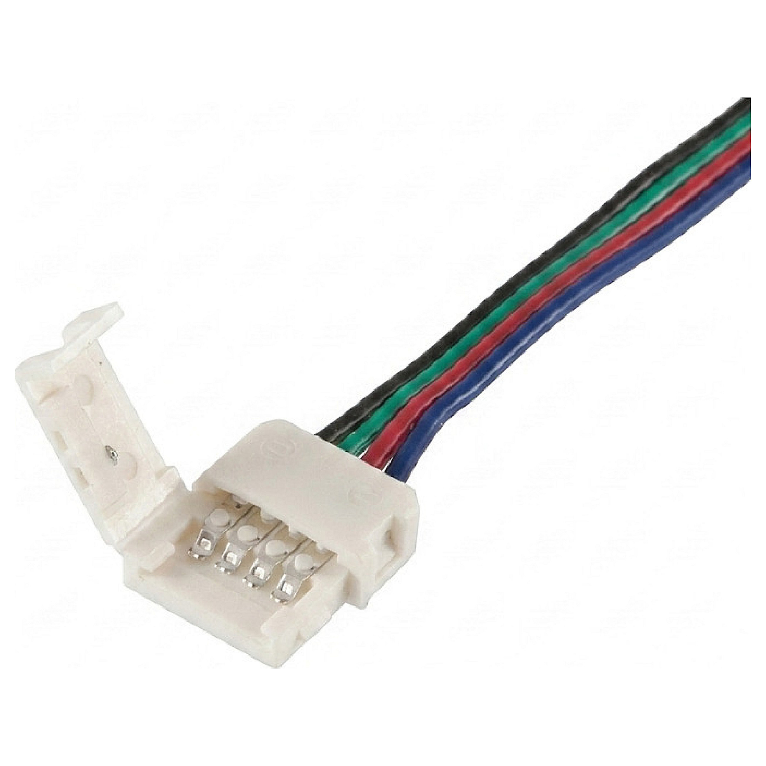 Synergy 21 LED Flex Strip zub. Clickverbinder mit Kabel RGB 1-seitig Beleuchtung