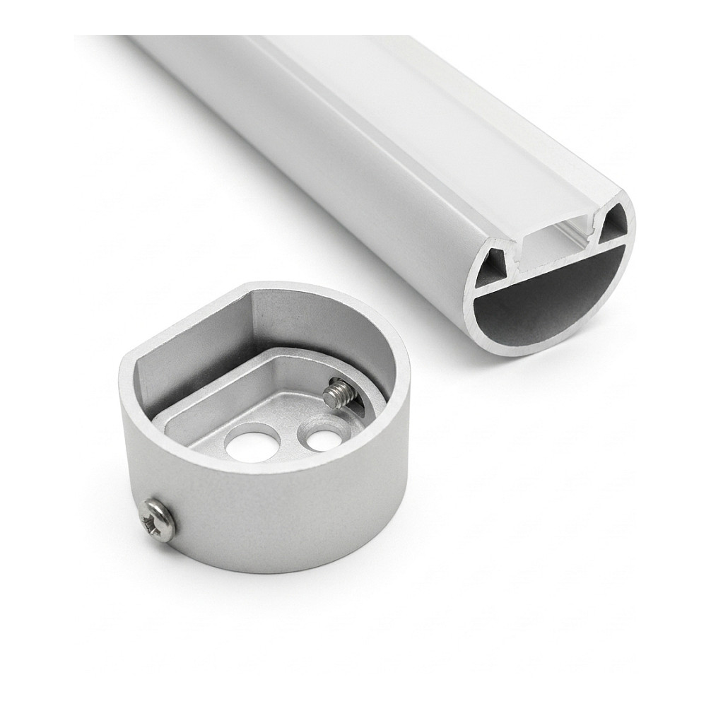 Synergy 21 LED U-Profil zub ALU077 Endkappe / Set Beleuchtung