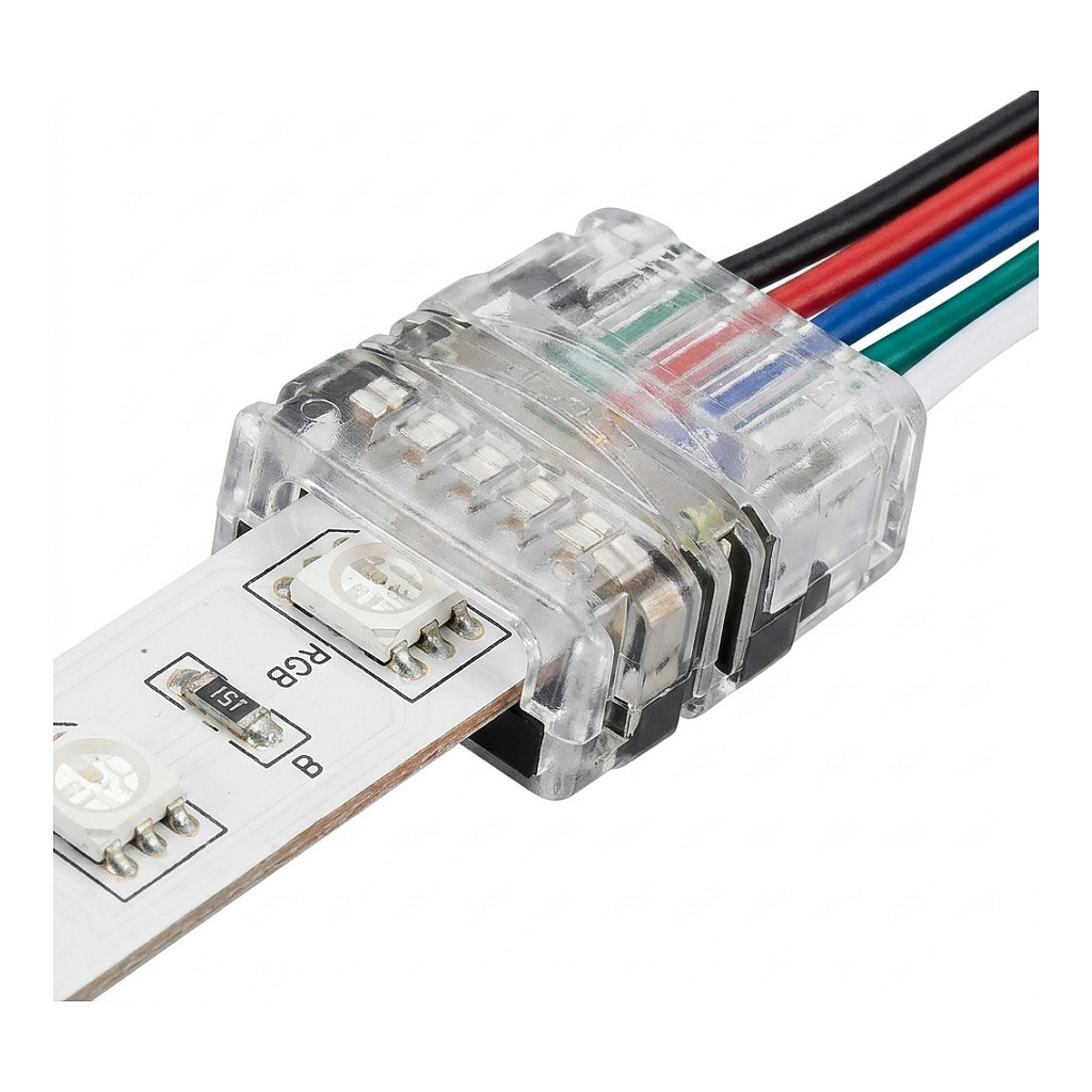 Synergy 21 LED FLEX Strip zub. Easy Connect Strip to Wire 12mm RGB-W Beleuchtung
