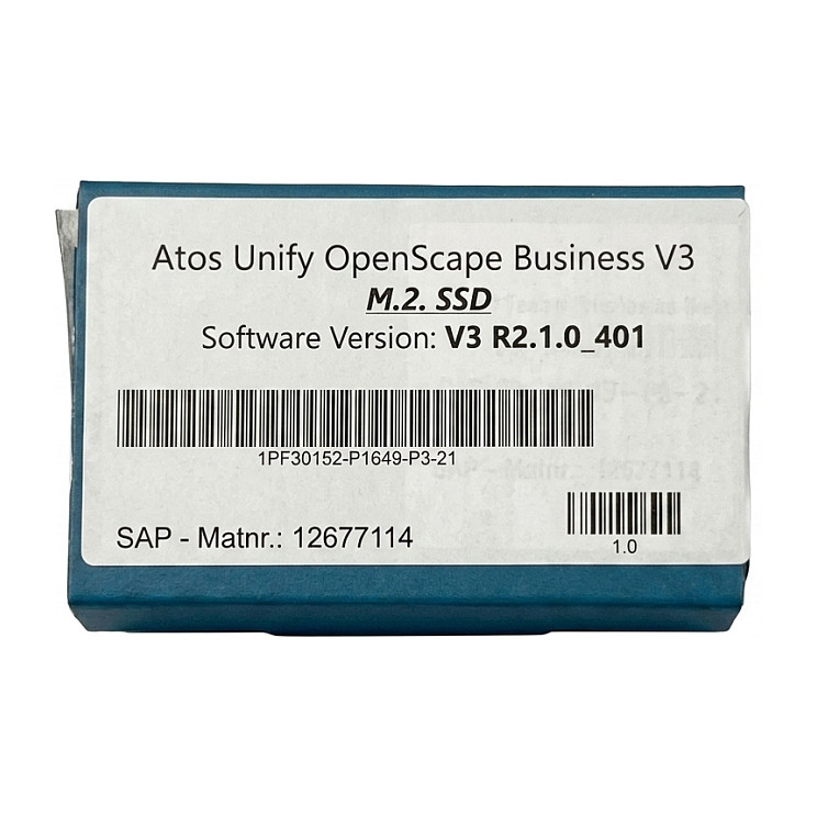 Mitel OpenScape Business Software auf M.2 SATA SSD, Voice over IP