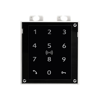 2N Zubehör IP Verso – Touch keypad & RFID reader 125kHz, secured 13.56MHz, NFC, PICard compatible Voice over IP
