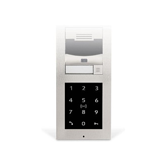 2N Zubehör IP Verso – Touch keypad & RFID reader 125kHz, secured 13.56MHz, NFC, PICard compatible