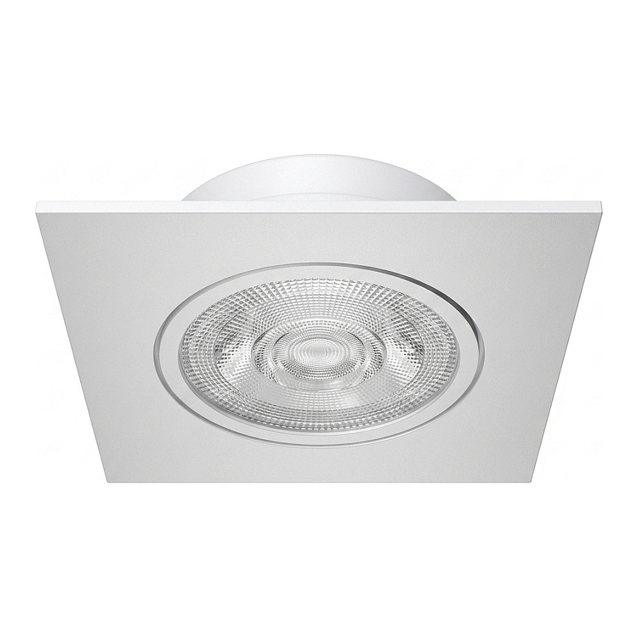 Synergy 21 LED Deckeneinbauspot Helios weiß, quadratisch+schwenkbar, neutralweiß Beleuchtung