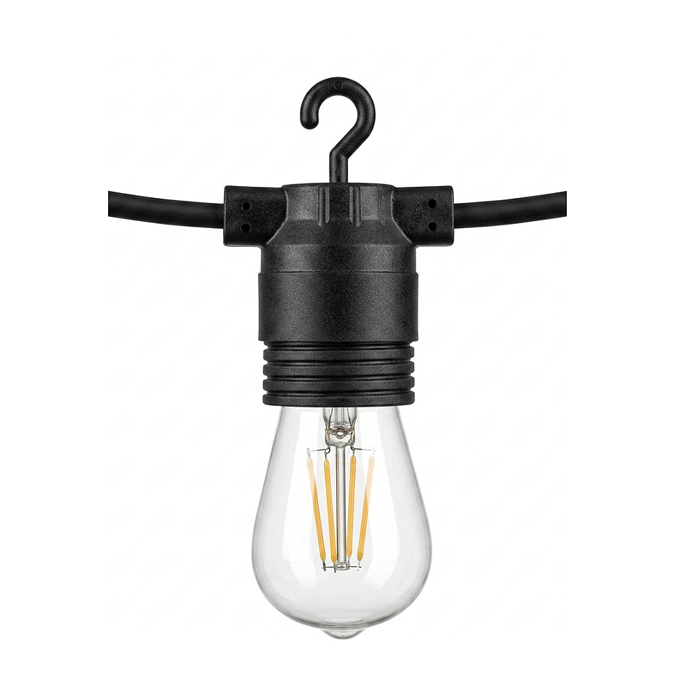 Synergy 21 LED Retrofit E27 S14 gelb mit 2 Watt für Lichterkette Beleuchtung