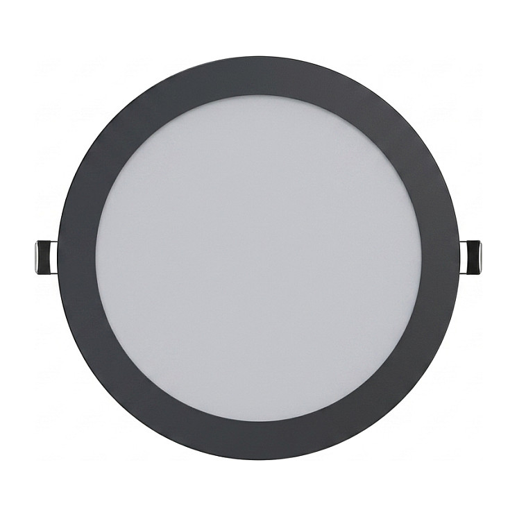 Synergy 21 LED Ultra Slim LED Panel Light V6 24W SWW/WW/NW (3CCT) Schwarz 24V Beleuchtung