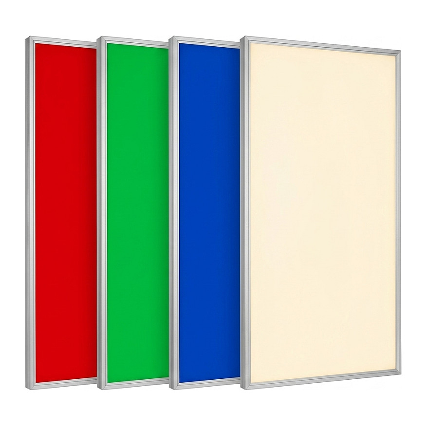 Synergy 21 LED light panel 300*1200 RGB-WW (RGB-CCT) 24V V3 silber Beleuchtung