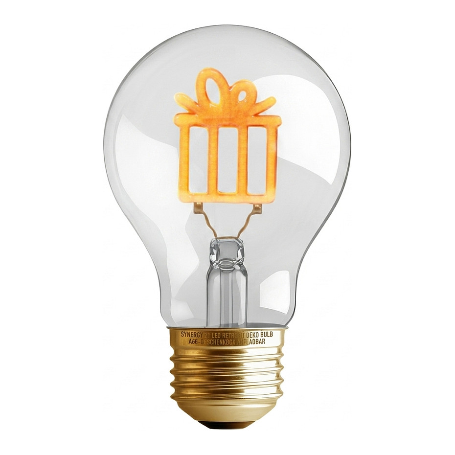 Synergy 21 LED Retrofit Deko Bulb A68-Geschenkbox Aufladbar Beleuchtung