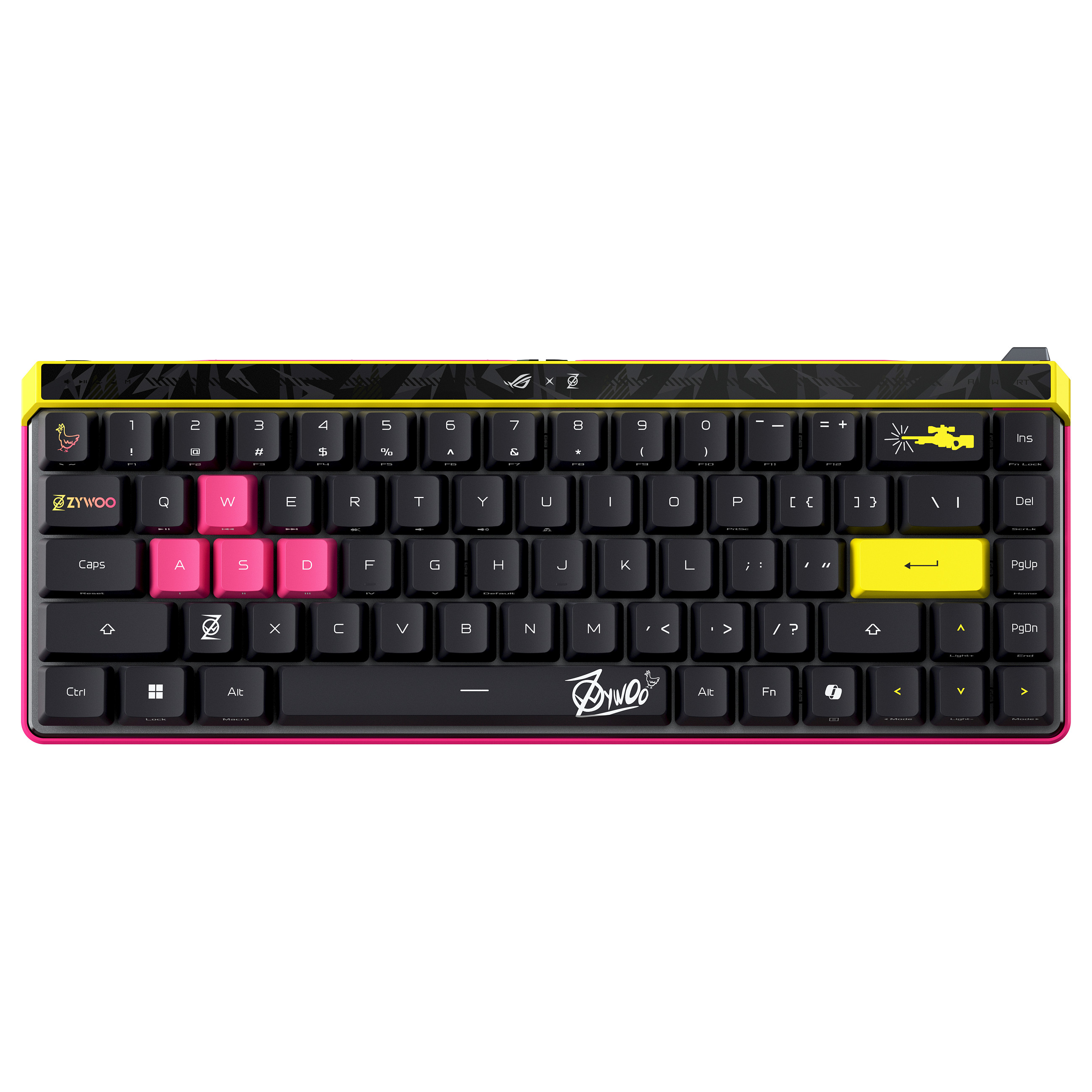 ASUS ROG Falchion Ace HFX ZywOo Edition keyboard