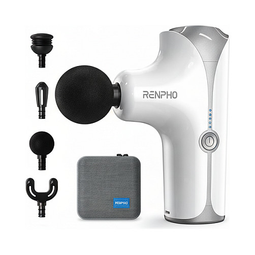 RENPHO Shiatsu Massagepistole, 1 St. (PEU-RP-GM173-WH)