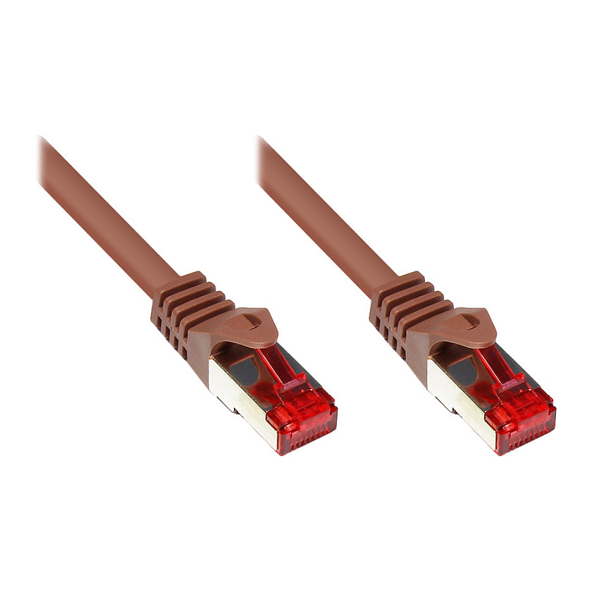 Alcasa RJ45-RJ45, m-m, 0.25m networking cable