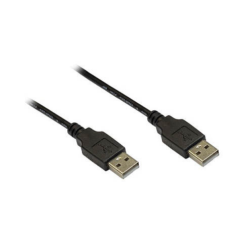 Good Connections USB2.0 Kabel A-A schw. 1m