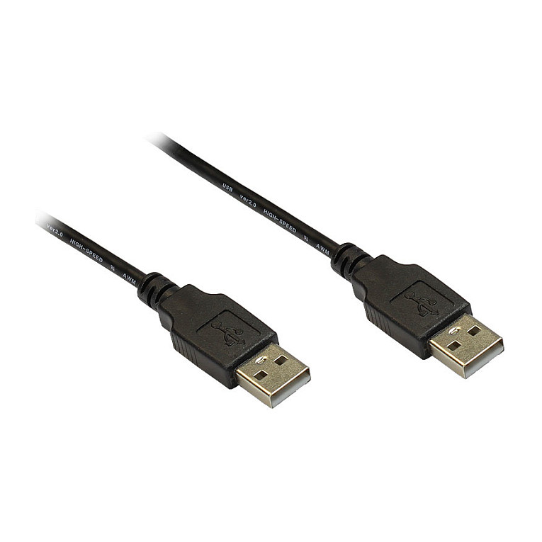 Good Connections USB2.0 Kabel A-A schw. 5m