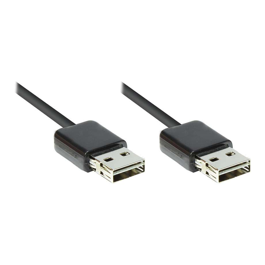 Good Connections USB2.0 Kabel EASY A-A schw. 1m
