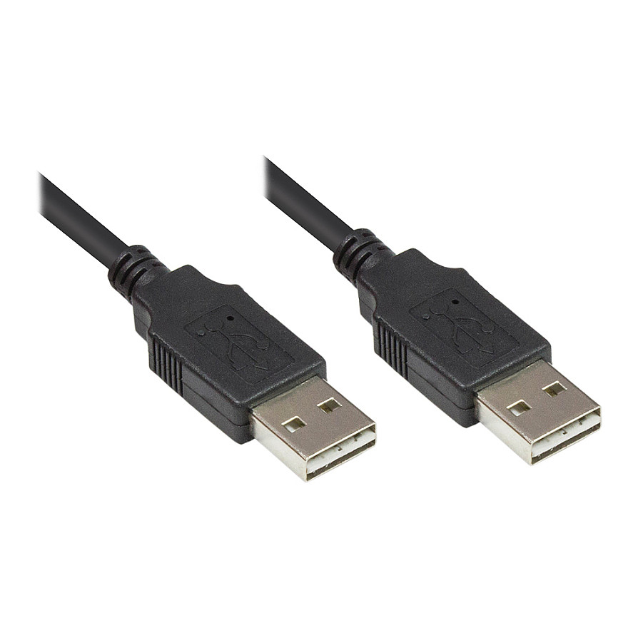 Good Connections USB2.0 Kabel EASY A-A schw. 5m