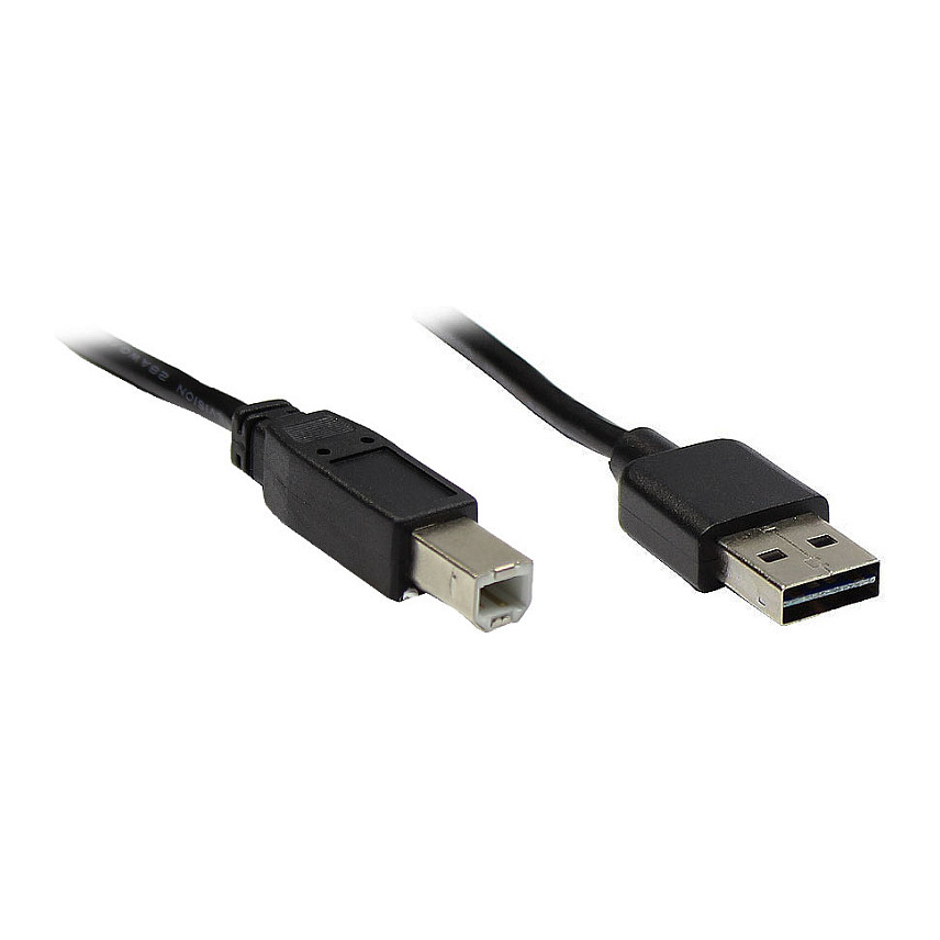 Good Connections USB2.0 Kabel EASY A-B schw. 0,5m