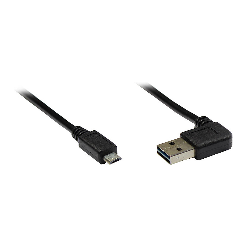 Good Connections USB2.0 Kabel EASY A gew.-Micro B schw. 1m