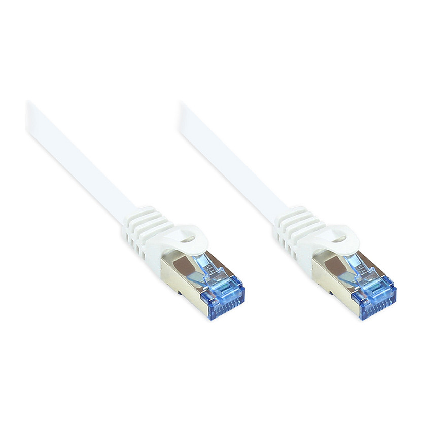 Good Connections Cat.6A Patchkabel S/FTP HF weiß 15m Netzwerk