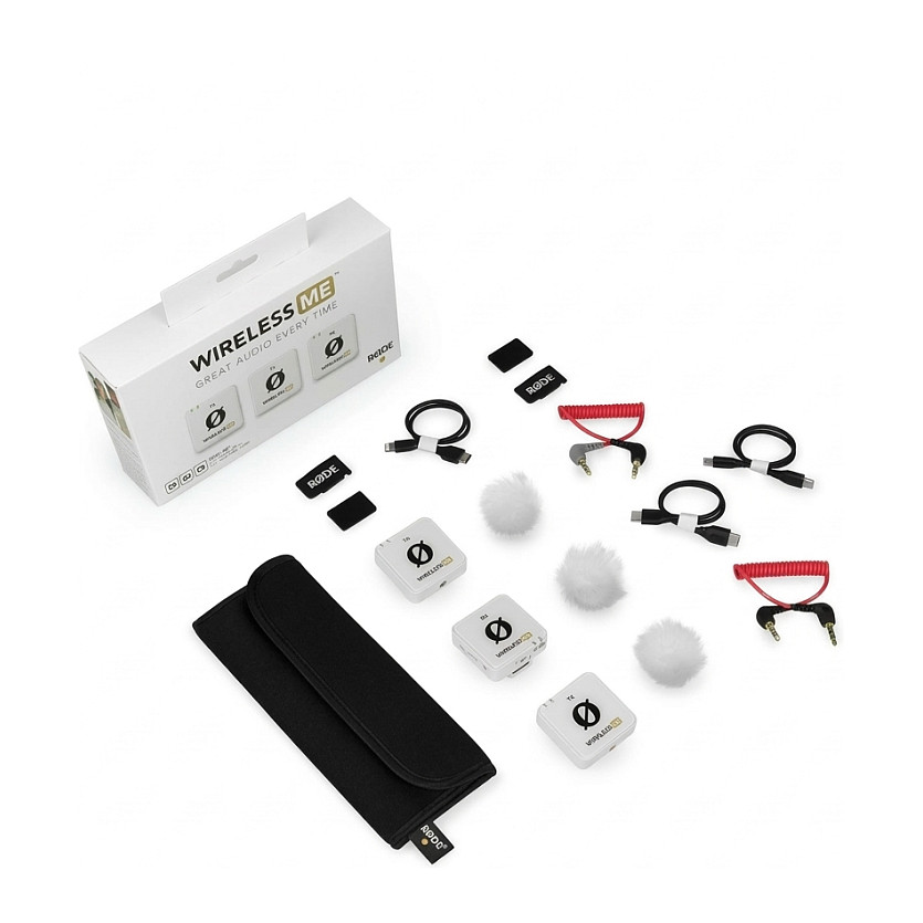 Rode Microphones Wireless ME Dual (wei, USB-C, 3.5 mm Klinke) Mikrofone