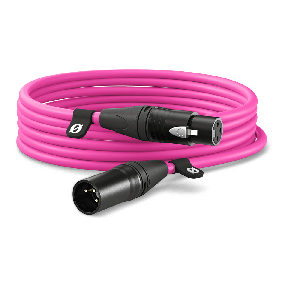 Rode Microphones Premium XLR-Kabel XLR6M-P pink (pink, 6 Meter)