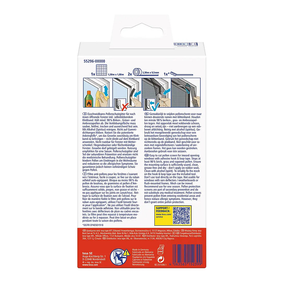 TESA 55296-00000-00 window screen