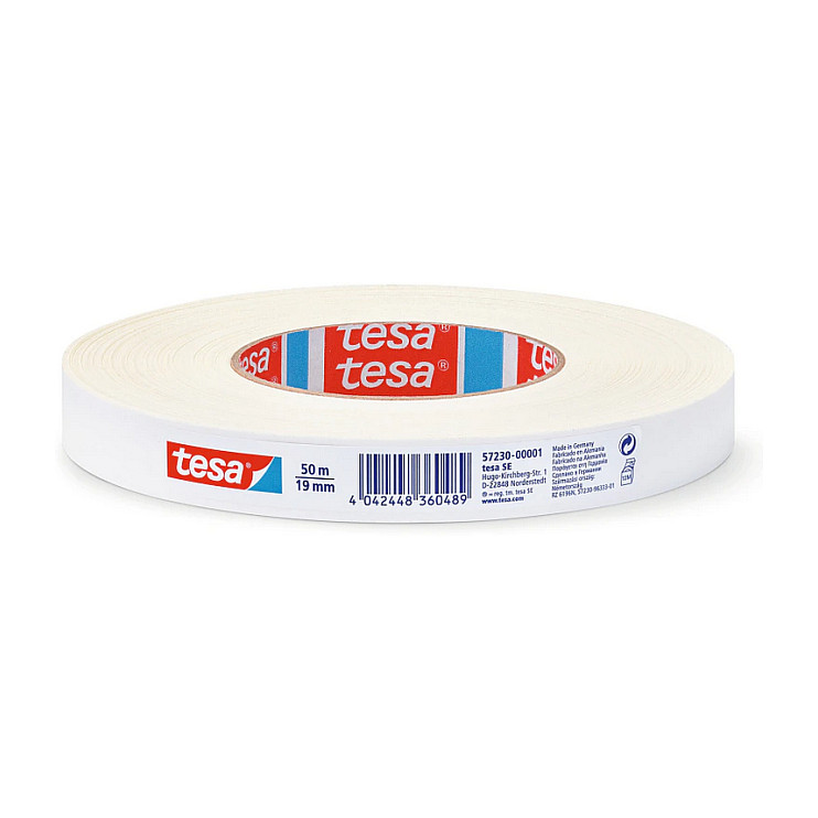 tesa Gewebebänder 19 mm x 50 m weiß Werkzeuge