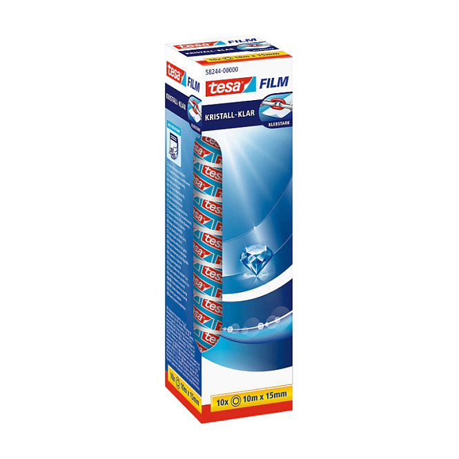 tesa Klebefilm 15 mm x 10 m transparent Werkzeuge