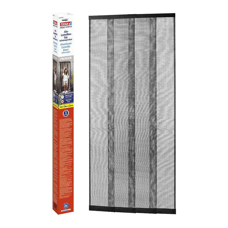 tesa Alu-Lamellentür 0.95m x 2.20m anthrazit Werkzeuge