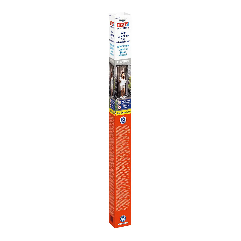 tesa Alu-Lamellentür 0.95m x 2.20m anthrazit